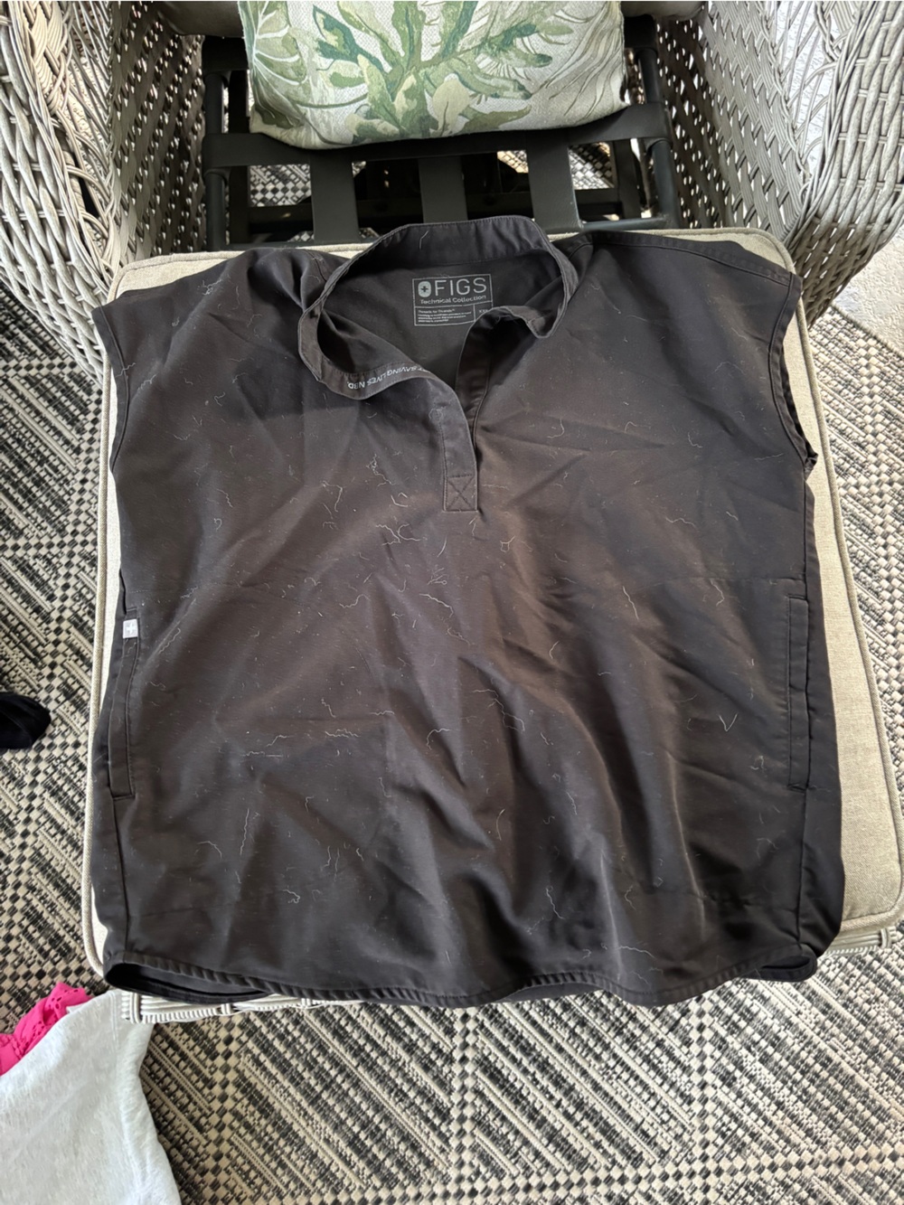 Figs black scrub set